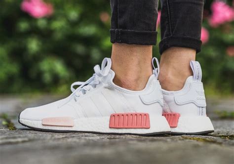 nike nmd damen weiß rosa|adidas NMD R1 White Rose (Women's) .